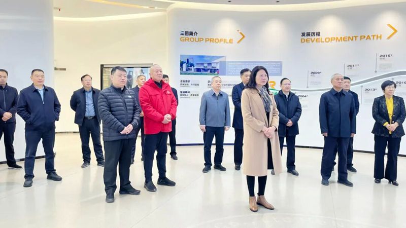 河南省政協(xié)副主席霍金花一行蒞臨旭瑞集團參觀調研！